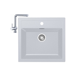Zlewozmywak Franke SID 610 biały polarny + bateria  FN 0147